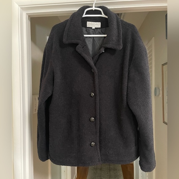 EUC Sandro Teddy Plush Jacket - Picture 2 of 7